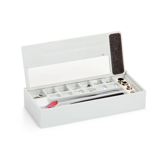 Knob weights, Set (1 mg - 5 g), Plastic Box