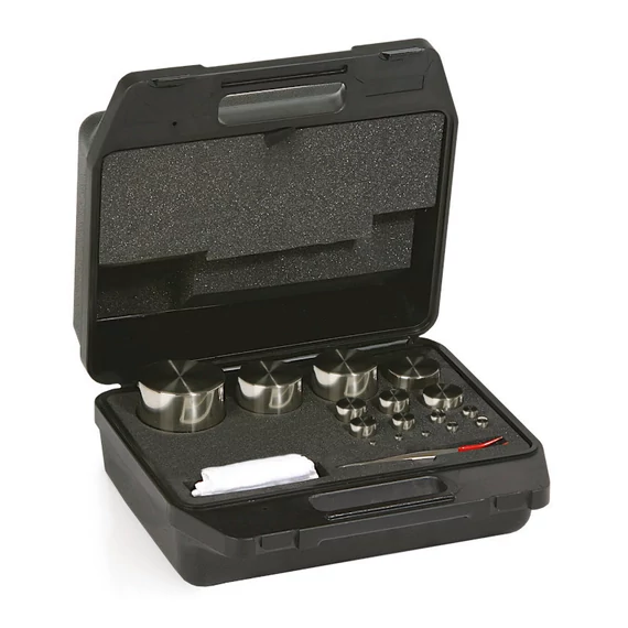 Cylinder Weights, Set (1 g - 5 kg), Plastic Box