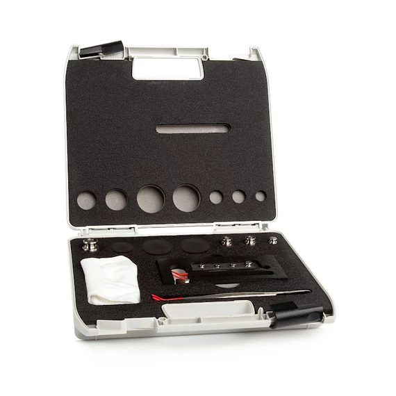 Cylindrical Weights, Set (1 g - 50 g), Plastic Box