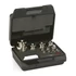 Kép 3/3 - F2 Mass Standard - Knob Weights With Adjustment Chamber, Set (1 g - 5 kg), Plastic Box