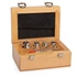 Kép 1/2 - Cylindrical Weights, Set (1 g - 50 g), Wooden Box