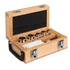 Kép 1/2 - Cylindrical Weights, Set (1 g - 2 kg), Wooden Box