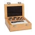 Kép 1/2 - Cylindrical Weights, Set (1 mg - 200 g), Wooden Box
