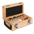 Kép 1/2 - Cylindrical Weights, Set (1 mg - 1 kg), Wooden Box