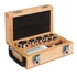 Kép 1/2 - Cylindrical Weights, Set (1 mg - 10 kg), Wooden Box