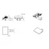 Kép 2/2 - Adjustable wall bracket for terminal 5Y / PUE CY10