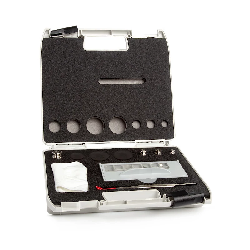 Cylindrical Weights, Set (1 mg - 50 g), Plastic Box