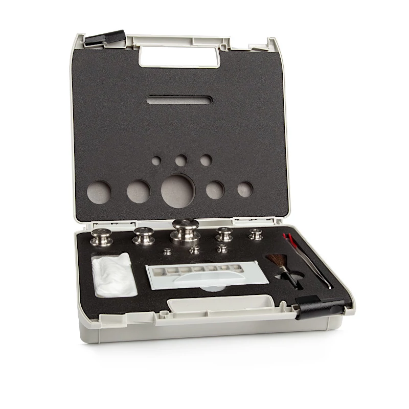 Cylindrical Weights, Set (1 mg - 500 g), Plastic Box