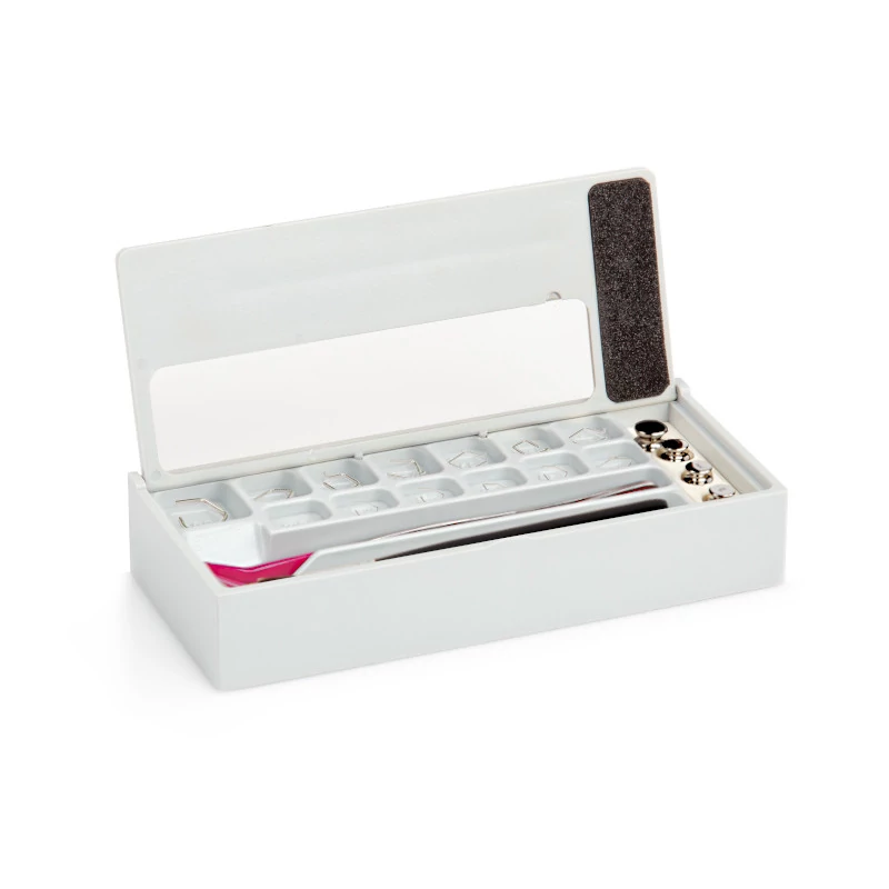 Knob weights, Set (1 mg - 5 g), Plastic Box