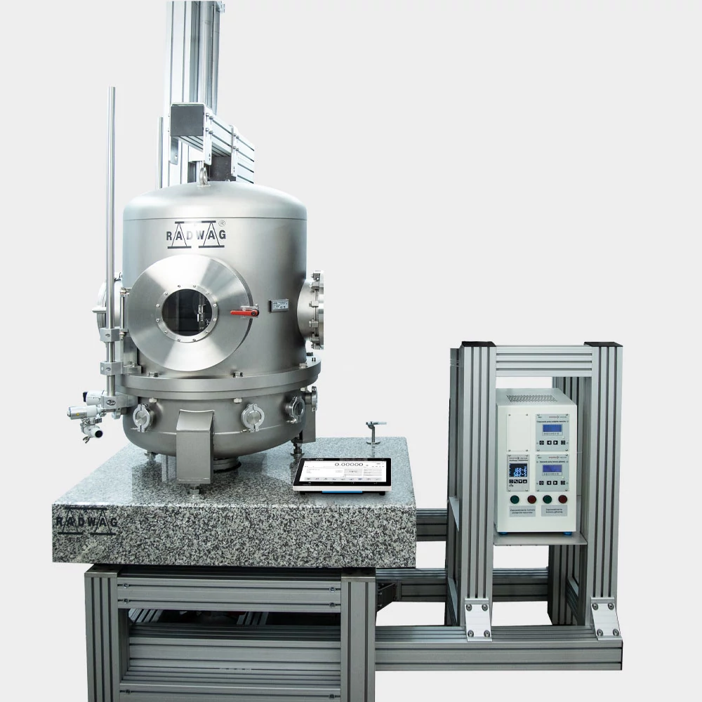 AVK 1000.5Y Automatic Vacuum Mass Comparator equipped with pumps