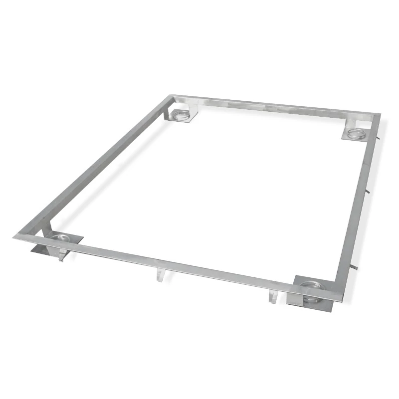 Frame for Embedding 6000 H9 Scales in the Ground